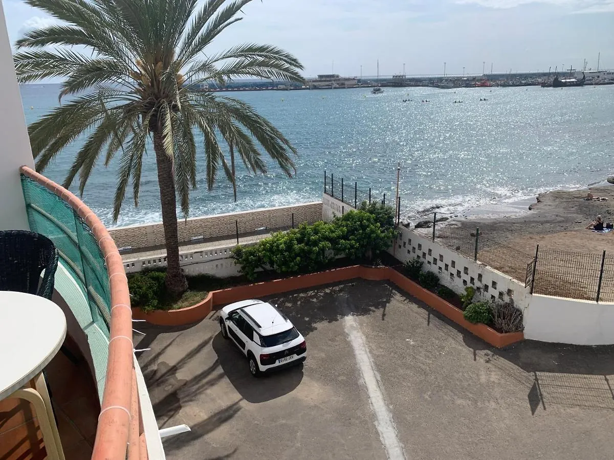 First Line Playa Los Cristianos Beachfront Ocean View Apartment
